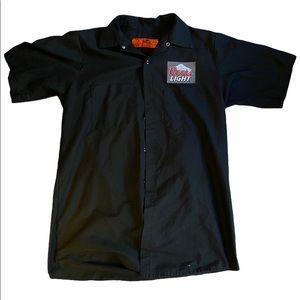 COORS LIGHT BUTTON UP
